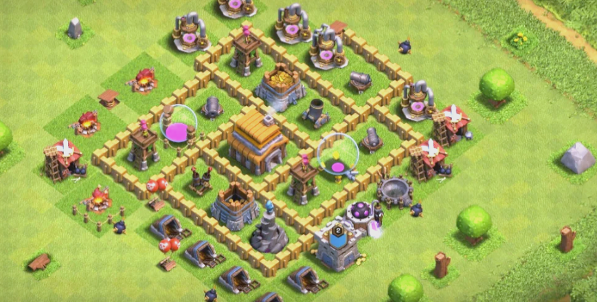 部落冲突怎么建营地