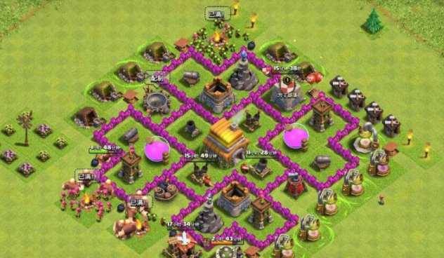 部落冲突建筑如何防御