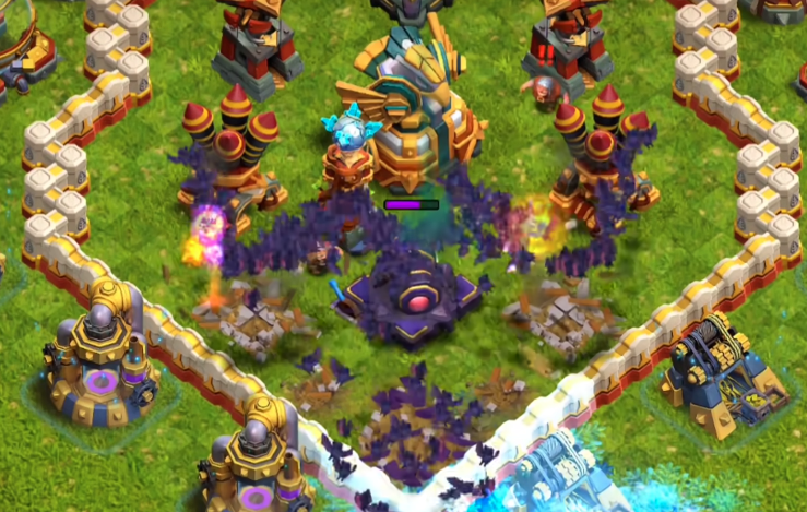 部落冲突怎么守卫蝙蝠