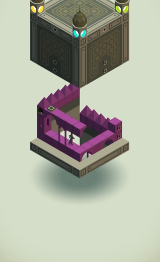 纪念碑谷箱子关卡怎么过