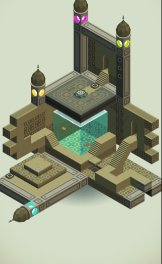 纪念碑谷箱子关卡怎么过