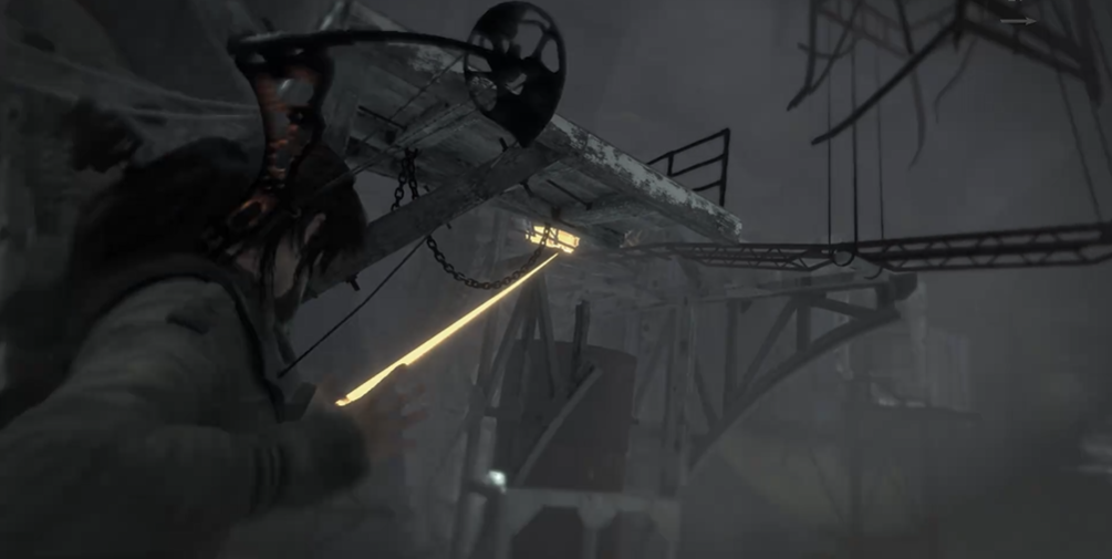 古墓丽影燃烧瓶怎么通过水流