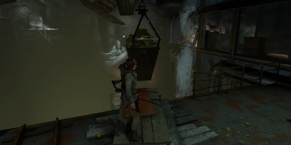 古墓丽影燃烧瓶怎么通过水流