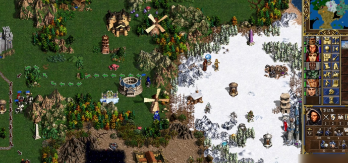 英雄无敌5攻略藏宝图怎么用