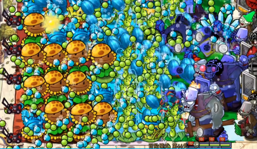 植物大战僵尸杂交版第44关怎么过