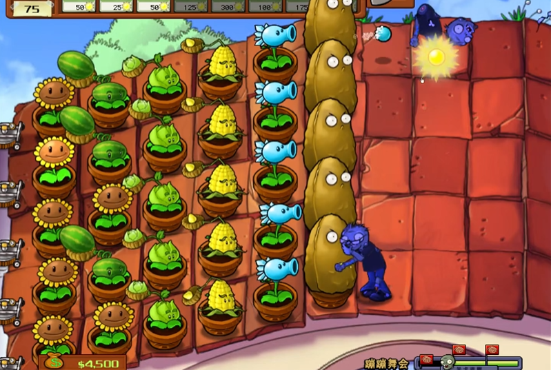 植物大战僵尸里面蹦蹦舞会怎么过