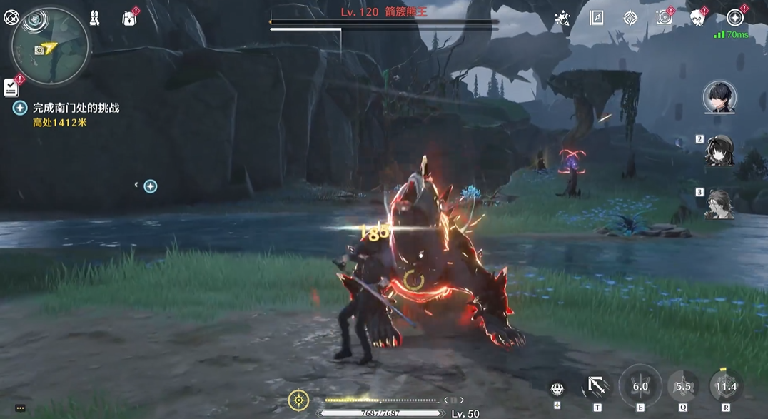 鸣潮爱心湖怎么去