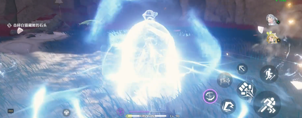 鸣潮怎么打碎石头