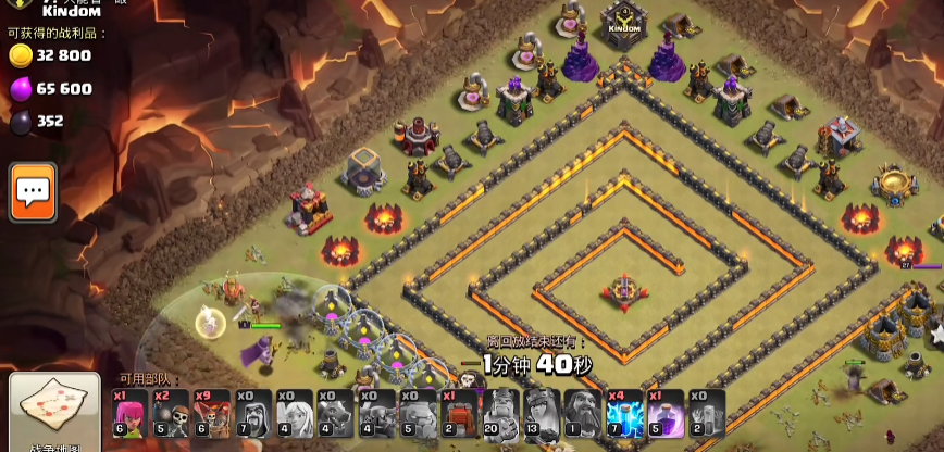 部落冲突怎么布阵圆圈