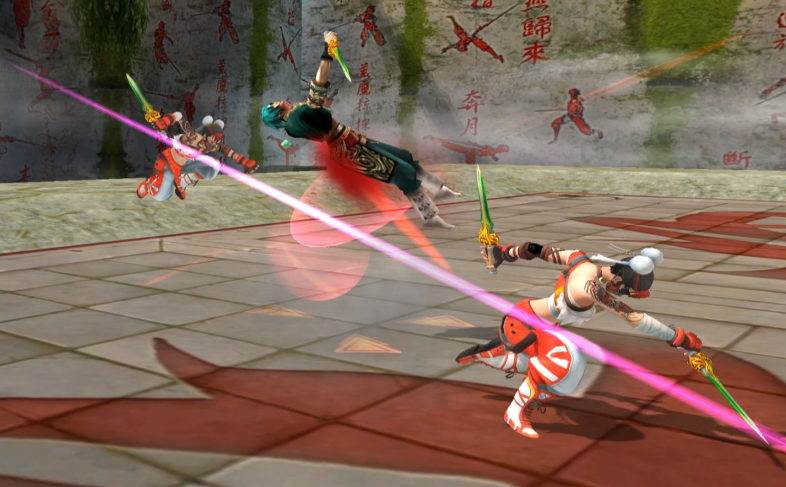 流星蝴蝶剑双刺技能怎么放