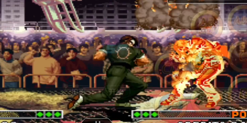 拳皇97的火神怎么放技能