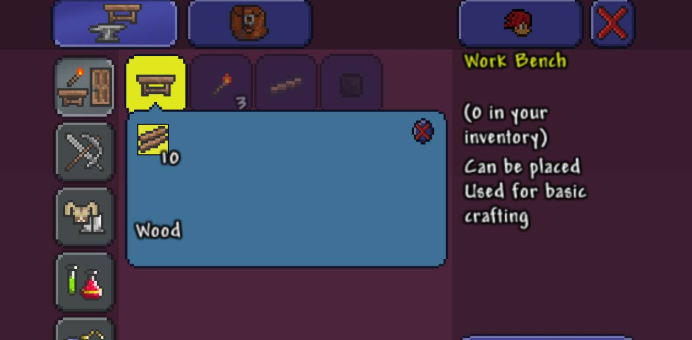 泰拉瑞亚重型工作台可以做什么